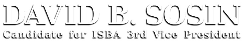 David B. Sosin - Candidate for ISBA 3rd Vice President